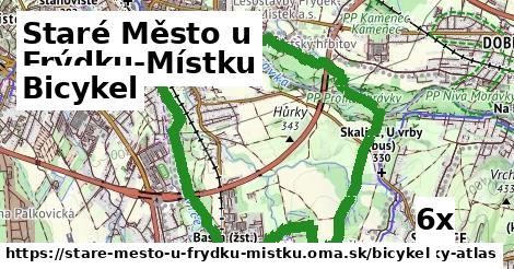 bicykel v Staré Město u Frýdku-Místku