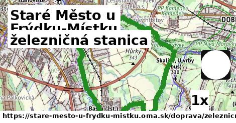 železničná stanica, Staré Město u Frýdku-Místku