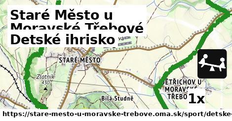 Detské ihrisko, Staré Město u Moravské Třebové