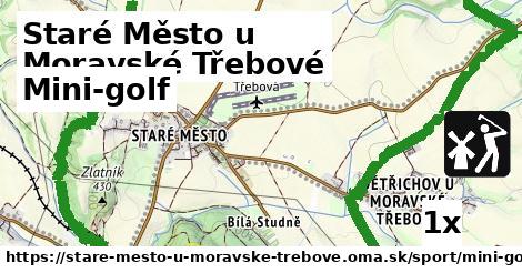 mini-golf v Staré Město u Moravské Třebové