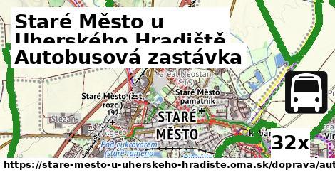 Autobusová zastávka, Staré Město u Uherského Hradiště