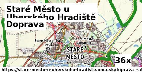 doprava v Staré Město u Uherského Hradiště