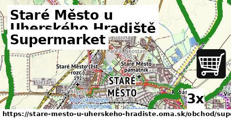 Supermarket, Staré Město u Uherského Hradiště