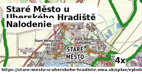 nalodenie v Staré Město u Uherského Hradiště