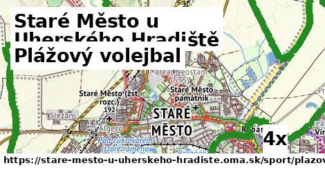 plážový volejbal v Staré Město u Uherského Hradiště