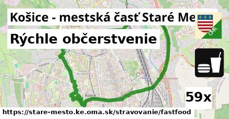 Všetky body v Košice - mestská časť Staré Mesto