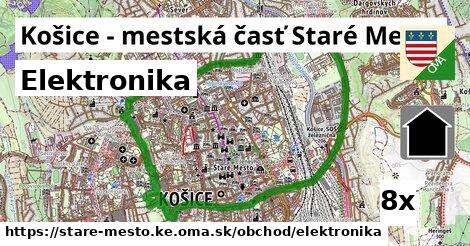 elektronika v Košice - mestská časť Staré Mesto