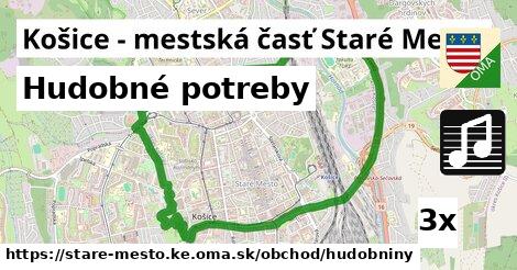 Hudobné potreby, Košice - mestská časť Staré Mesto