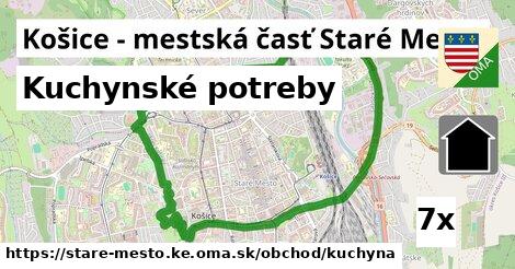 Kuchynské potreby, Košice - mestská časť Staré Mesto