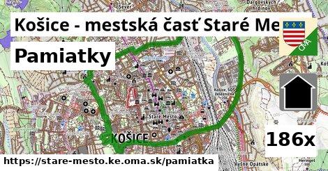 pamiatky v Košice - mestská časť Staré Mesto