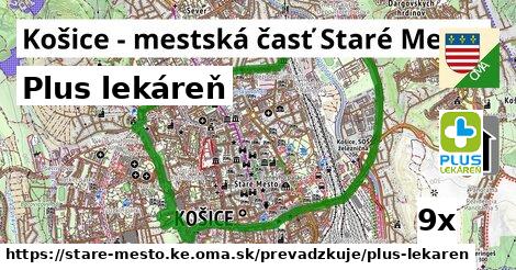 Plus lekáreň v Košice - mestská časť Staré Mesto