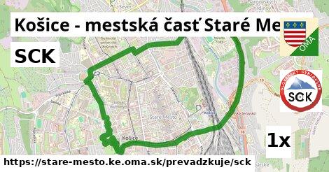 SCK v Košice - mestská časť Staré Mesto