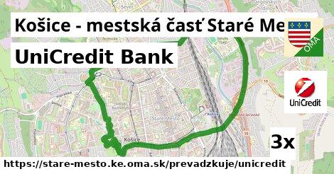 UniCredit Bank, Košice - mestská časť Staré Mesto