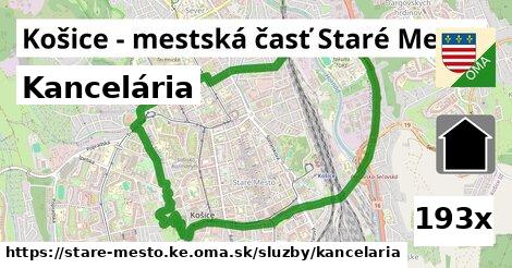 Kancelária, Košice - mestská časť Staré Mesto