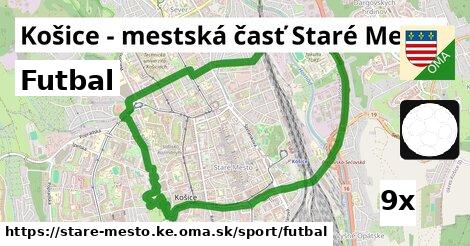 Futbal, Košice - mestská časť Staré Mesto