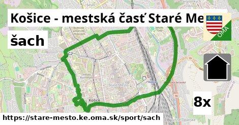 šach, Košice - mestská časť Staré Mesto