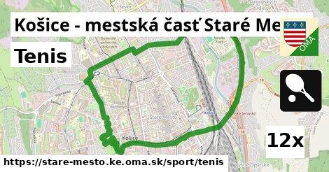 Tenis, Košice - mestská časť Staré Mesto