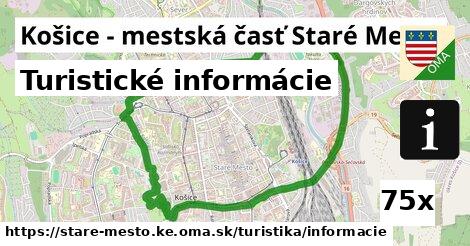 Turistické informácie, Košice - mestská časť Staré Mesto
