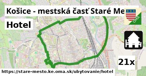 hotel v Košice - mestská časť Staré Mesto