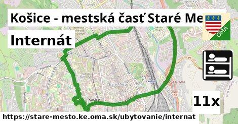 internát v Košice - mestská časť Staré Mesto