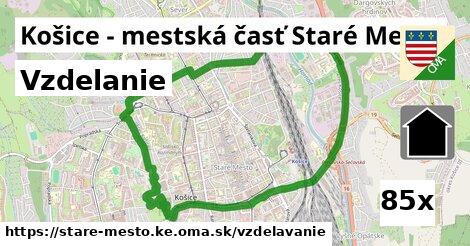 vzdelanie v Košice - mestská časť Staré Mesto