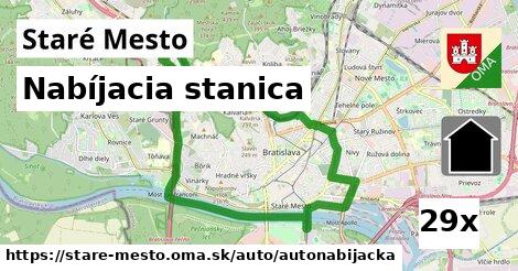 Nabíjacia stanica, Staré Mesto