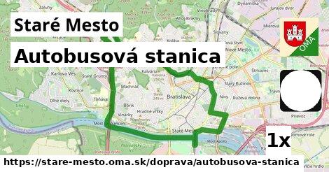 Autobusová stanica, Staré Mesto