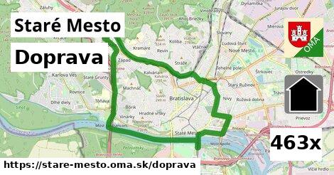 doprava v Staré Mesto