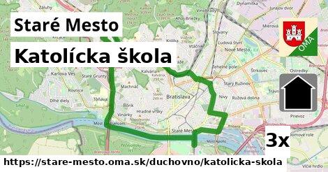 katolícka škola v Staré Mesto