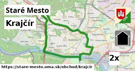 krajčír v Staré Mesto