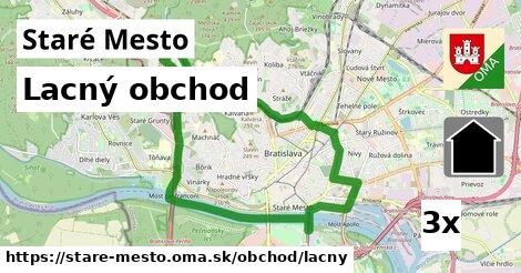 Lacný obchod, Staré Mesto