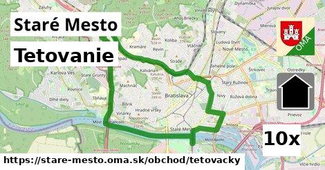 Tetovanie, Staré Mesto