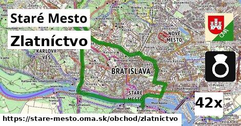 Zlatníctvo, Staré Mesto