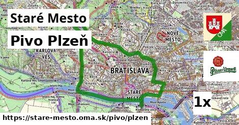 Pivo Plzeň, Staré Mesto