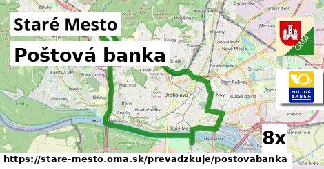 Poštová banka, Staré Mesto