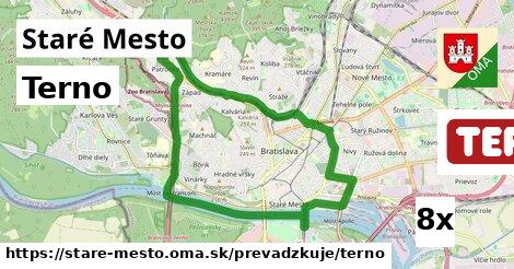 Terno v Staré Mesto