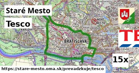 Tesco, Staré Mesto