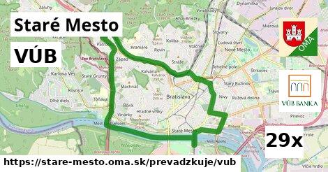 VÚB, Staré Mesto