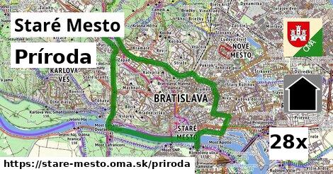 príroda v Staré Mesto