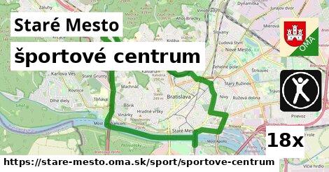 športové centrum, Staré Mesto