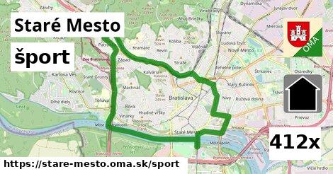 šport v Staré Mesto