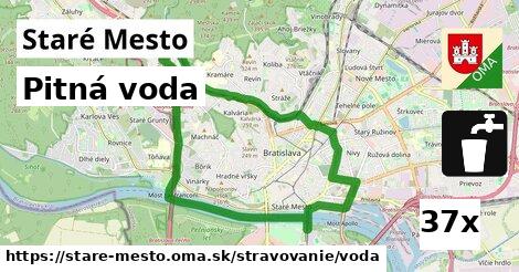 Pitná voda, Staré Mesto