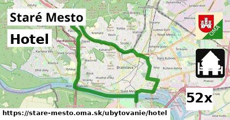 hotel v Staré Mesto