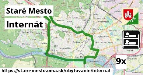 internát v Staré Mesto