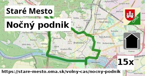 Nočný podnik, Staré Mesto