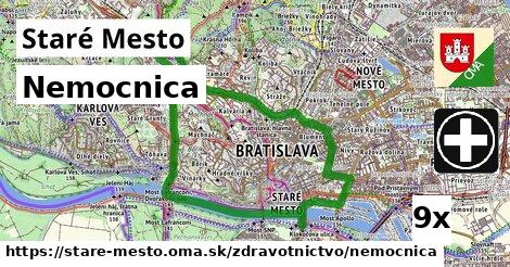 Nemocnica, Staré Mesto