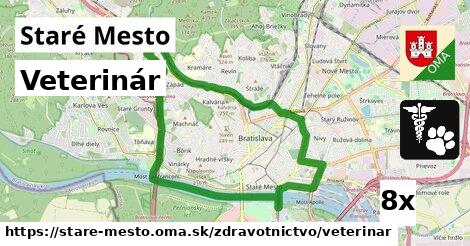 Veterinár, Staré Mesto