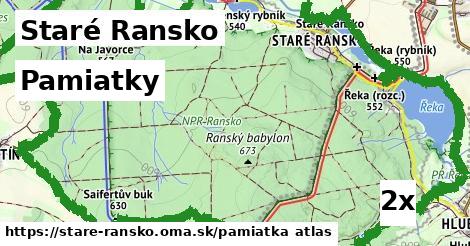 pamiatky v Staré Ransko