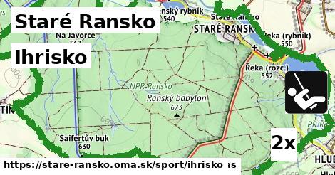 ihrisko v Staré Ransko