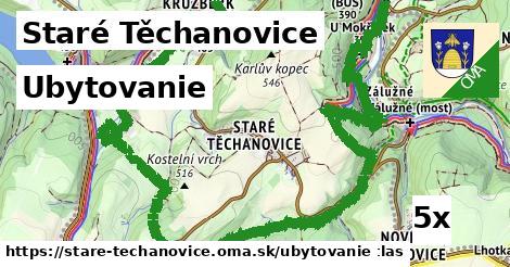 ubytovanie v Staré Těchanovice